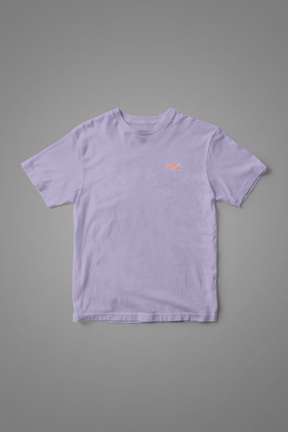 Summer Vibes Lavender Oversized T-Shirt for Women